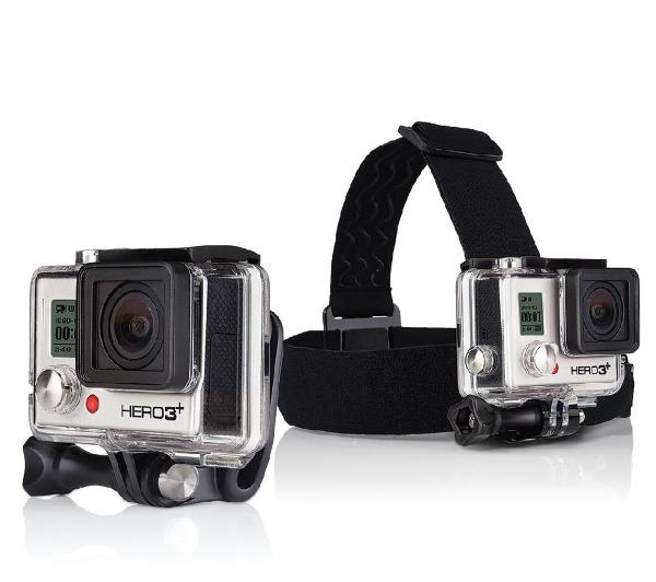 Head Strap + QuickClip - Hovedmontering til GoPro