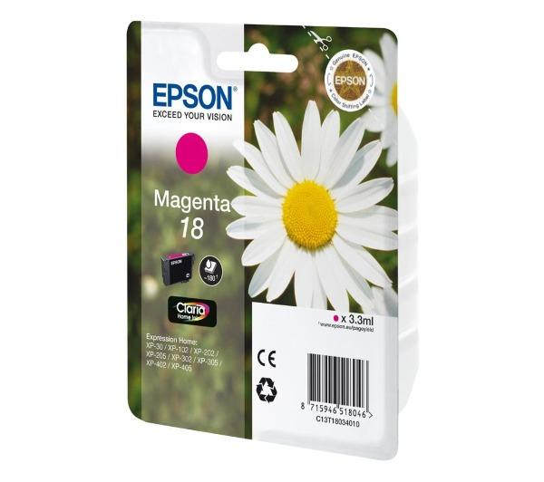 Blækpatron Claria Home Ink Serie bellis 18 - magenta