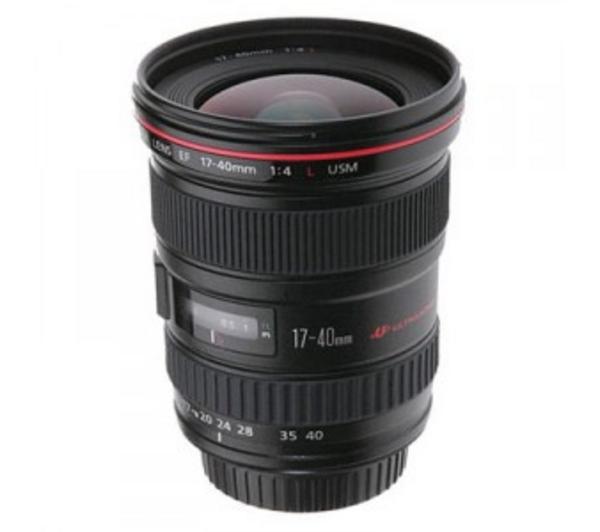 17-40 mm f/4 L USM - Objektiv til Canon