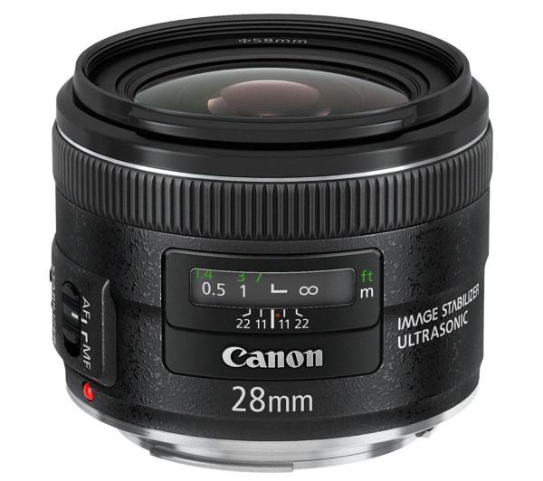 EF 28 mm f/2.8 IS USM - Objektiv til Canon