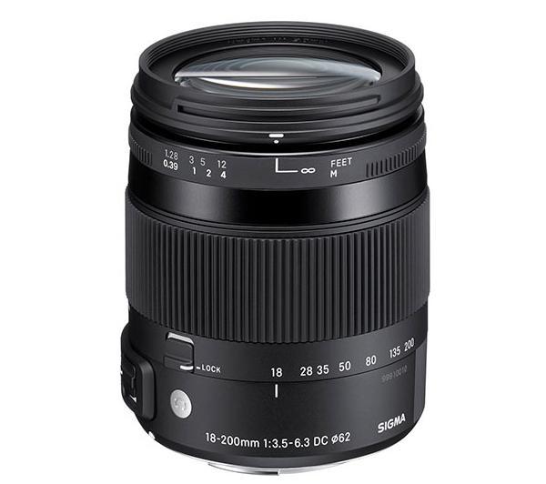 18-200mm f/3.5-6.3 DC Macro OS HSM - Contemporary - Objektiv til Nikon