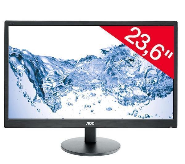 E2470SWHE - LED-skærm 23,6" Full HD - sort