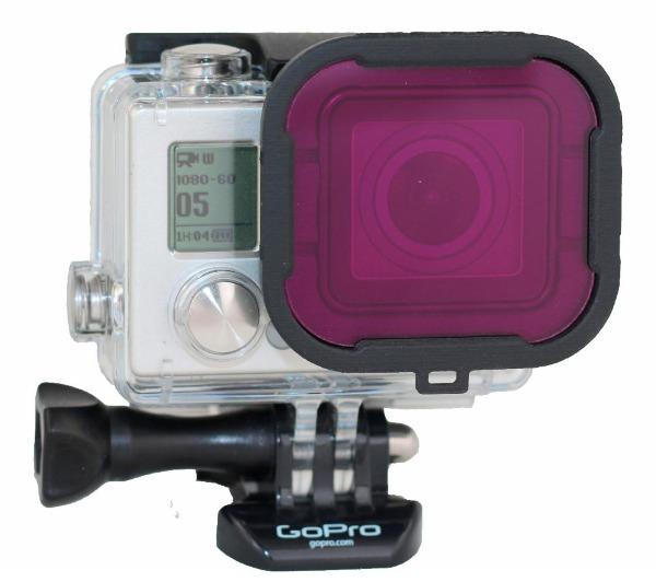 Filter Pro Glass magenta - til GoPro HERO3+
