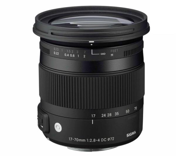 17-70 mm f/2.8-4.0 DC Macro OS HSM - Objektiv til Canon