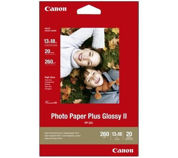 Photo Paper Plus II PP-201 - Blankt fotopapir - 130 x 180 mm - 260 g/m2 - 20 ark