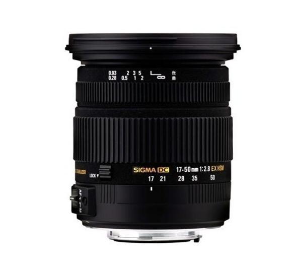 17-50 mm f/2.8 EX DC OS HSM - Objektiv til Sony