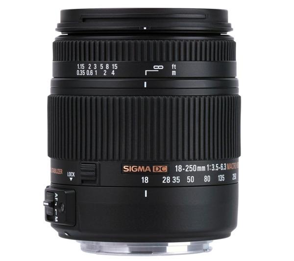 Objektiv 18-250mm f/3,5-6,3 DC Macro HSM