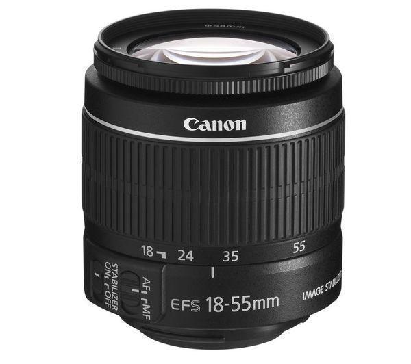EF-S 18-55 mm f/3,5-5,6 IS II - Objektiv til Canon
