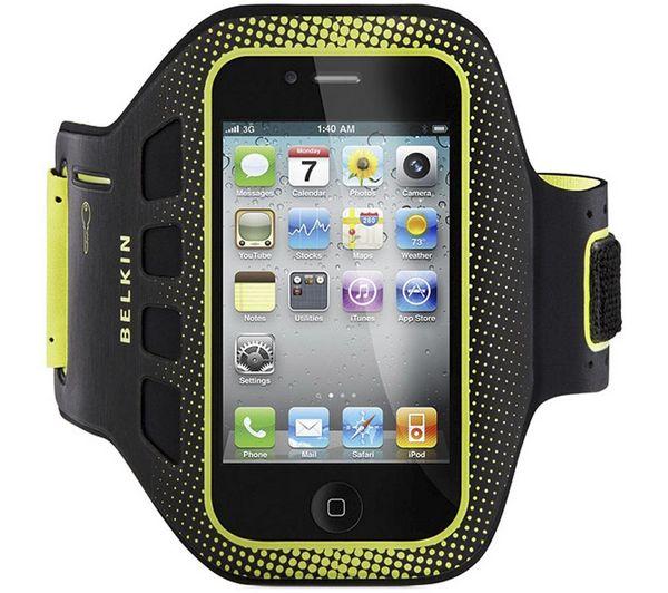 Brassard EaseFit Sport -sort/gul