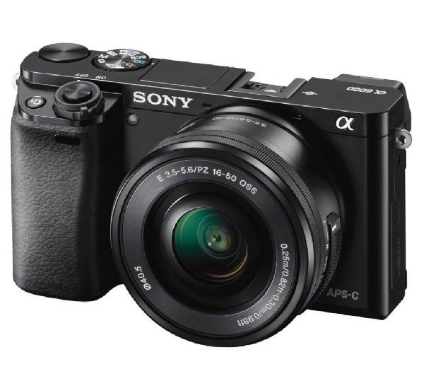 A6000 - Digitalkamera + SEL objektiv 16-50 mm