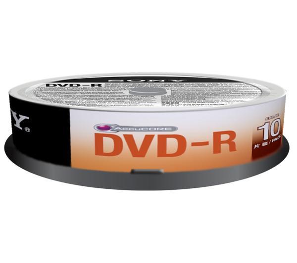 Spindle med 10 DVD-R - 4,7 GB (10DMR47SP)